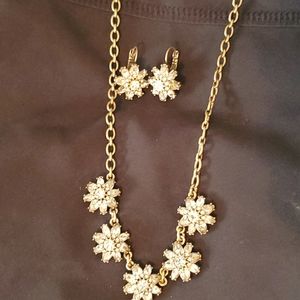 Petite Mirabelle set - necklace and earrings